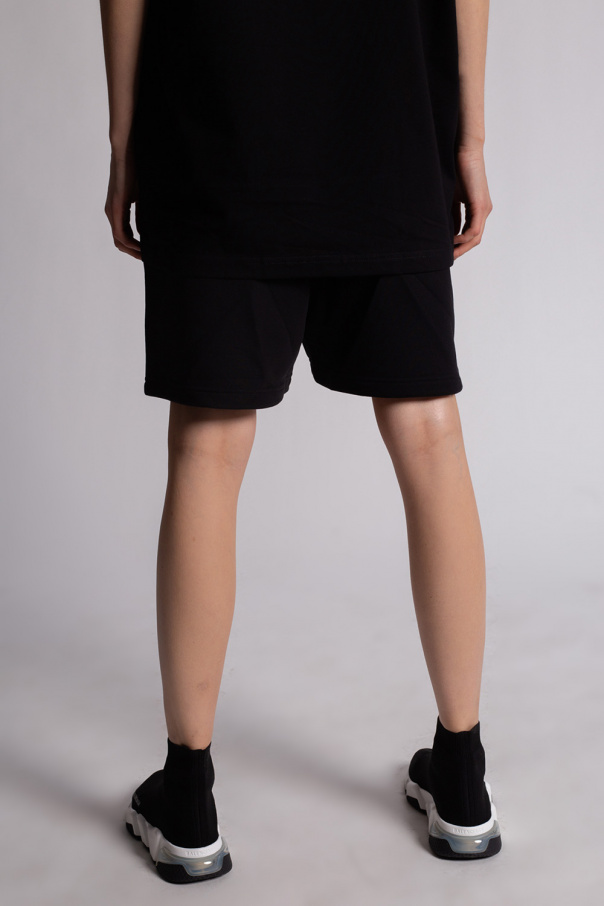 Balenciaga Sweat shorts with logo | IetpShops | Jordan Black Clothing